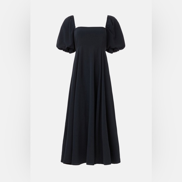 Hill House Dresses & Skirts - Hill House Black Puff Sleeve Maxi Dress
